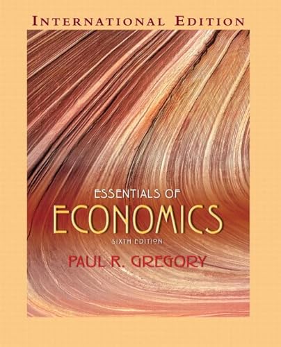 Stock image for Essentials of Economics for sale by Better World Books