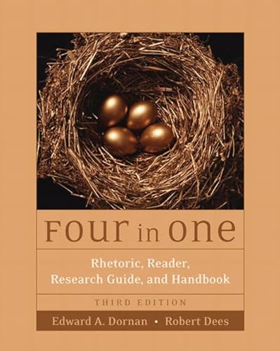 9780321261618: Four in One: Rhetoric, Reader, Research Guide, and Handbook (3rd Edition)
