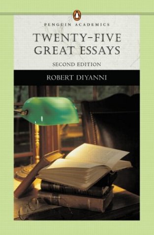 Beispielbild fr Twenty-Five Great Essays (Penguin Academics Series) zum Verkauf von ThriftBooks-Atlanta