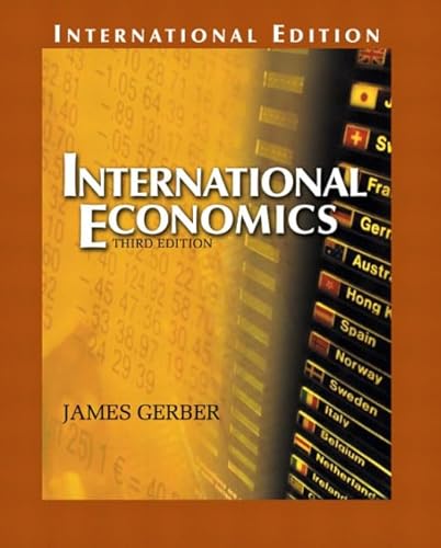 Stock image for International Economics for sale by MusicMagpie