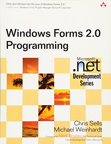 Windows Forms 2.0 Programming (Microsoft .NET Development Series) (9780321267962) by Sells, Chris; Weinhardt, Michael