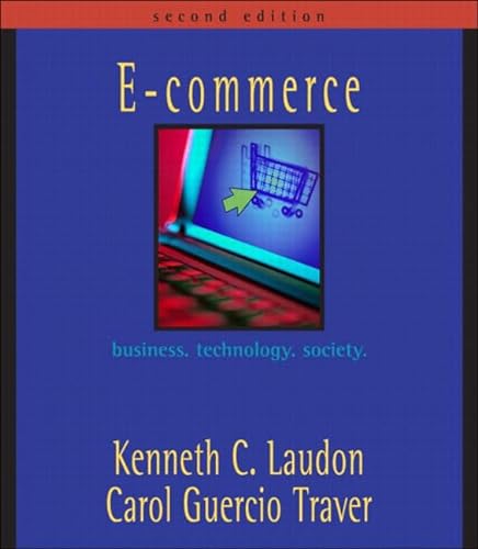 Beispielbild fr E-Commerce: Business, Technology, Society zum Verkauf von Solr Books