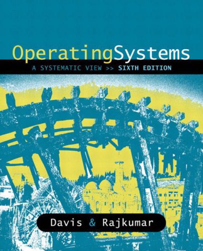 Beispielbild fr Operating Systems: A Systematic View: International Edition zum Verkauf von medimops