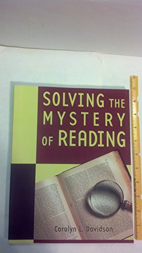 Solving the Mystery of Reading (book alone) (9780321273390) by Davidson, Carolyn