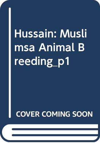 Hussain: Muslimsa Animal Breeding_p1 (9780321276155) by Hussain, Amir