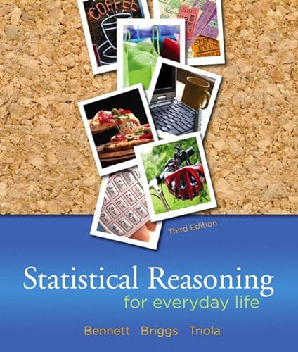 9780321286727: Statistical Reasoning for Everyday Life