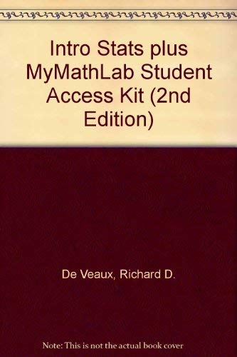Stock image for Intro Stats plus MyMathLab Student Access Kit (2nd Edition) for sale by ThriftBooks-Atlanta