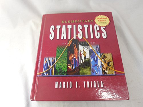 Beispielbild fr Elementary Statistics: Updates for the latest technology zum Verkauf von Books of the Smoky Mountains