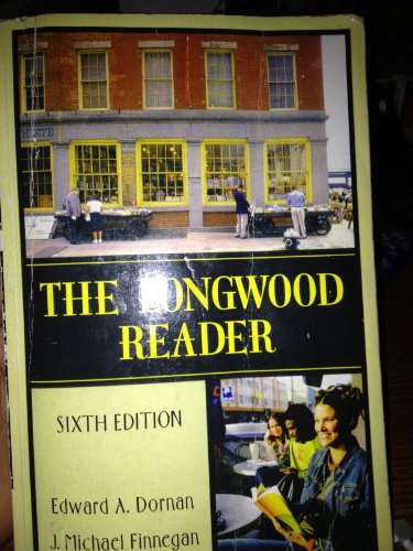 Beispielbild fr The Longwood Reader zum Verkauf von Better World Books