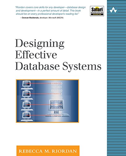 Designing Effective Database Systems (9780321290939) by Riordan, Rebecca M.