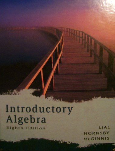 9780321292247: Introductory Algebra (8th Edition)