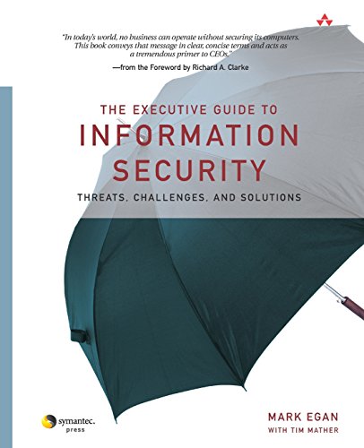 Imagen de archivo de The Executive Guide to Information Security : Threats, Challenges, and Solutions a la venta por Better World Books