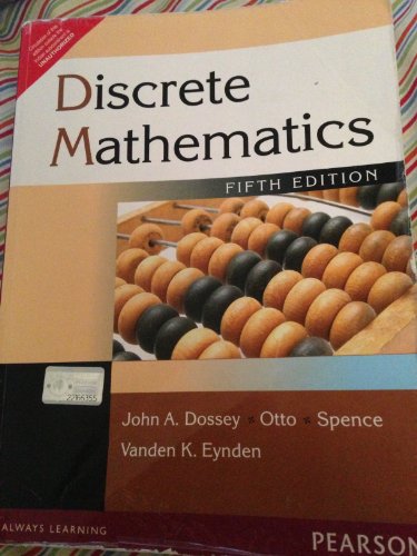 Beispielbild fr Discrete Mathematics (5th Edition) zum Verkauf von Zoom Books Company