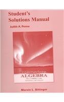 Stock image for Intermediate Algebra: Student's Solutions Manual for sale by HPB-Red