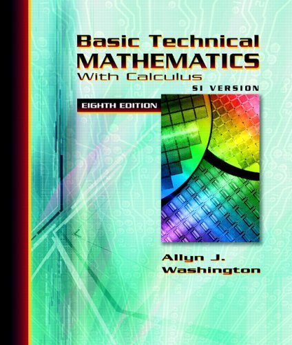 Stock image for Basic Technical Mathematics with Calculus SI Version (8th Edition) for sale by Zoom Books Company