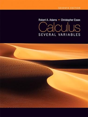Imagen de archivo de Calculus : Several Variables a la venta por Better World Books