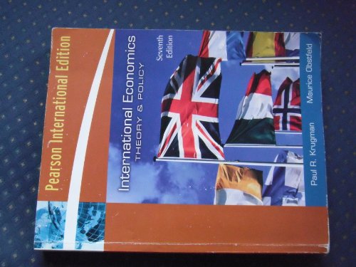 9780321311542: International Economics: Theory and Policy: International Edition