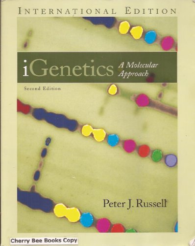 Beispielbild fr iGenetics: A Molecular Approach: International Edition zum Verkauf von WorldofBooks