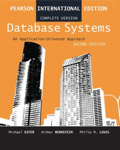 Stock image for Database Systems: Complete Version: An Application Oriented Approach for sale by medimops