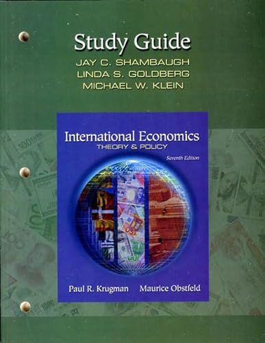 Imagen de archivo de International Economics : Theory and Policy a la venta por Better World Books