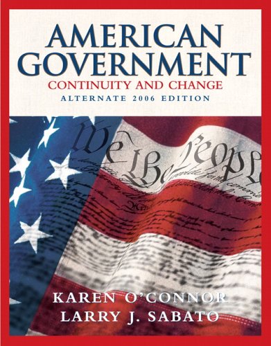 Stock image for American Government: Continuity and Change (Alternate 2006 Edition) for sale by BookHolders
