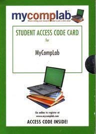 Imagen de archivo de MyCompLab 2.0 Student Access Code a la venta por BookHolders