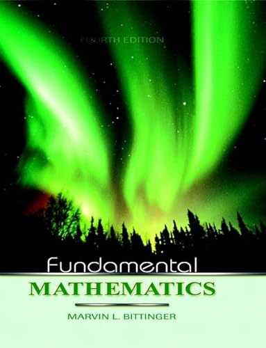 9780321319074: Fundamental Mathematics