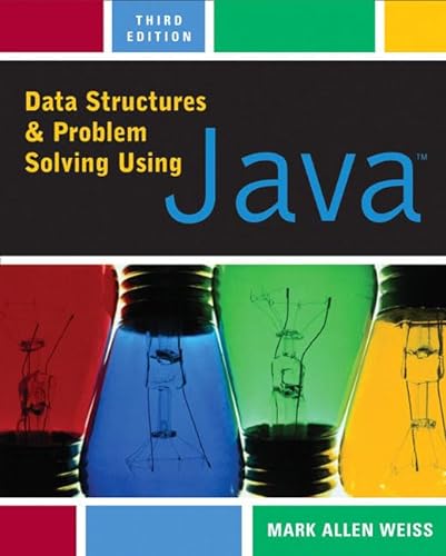 9780321322135: Data Structures & Problem Solving Using Java