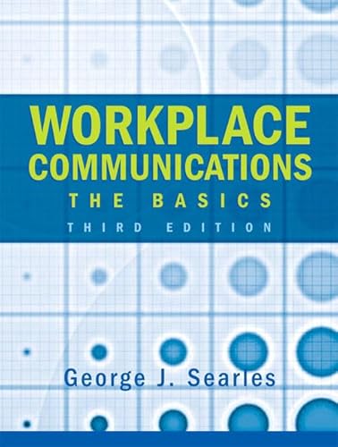 Stock image for Workplace Communications : The Basics for sale by Better World Books