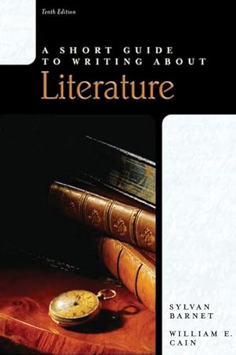 9780321330734: A Short Guide to Writing About Literature