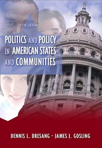 Stock image for Politics and Policy in American States and Communities (5th Edition) for sale by HPB-Red