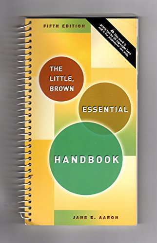 9780321331595: Little, Brown Essential Handbook, The (5th Edition)