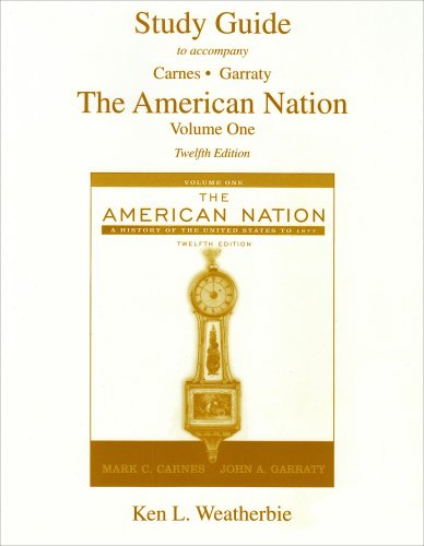 Imagen de archivo de The American Nation Carnes, Mark C.; Garraty, John A a la venta por Iridium_Books