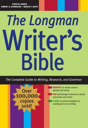 Imagen de archivo de The Longman Writer's Bible : The Complete Guide to Writing, Research, and Grammar a la venta por Better World Books