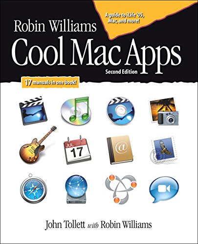 9780321335906: Robin Williams Cool Mac Apps: A Guide To iLife '05, .Mac, And More