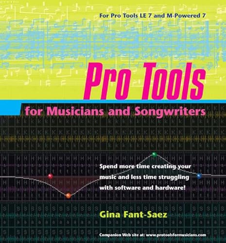 Imagen de archivo de Pro Tools for Musicians And Songwriters a la venta por SecondSale