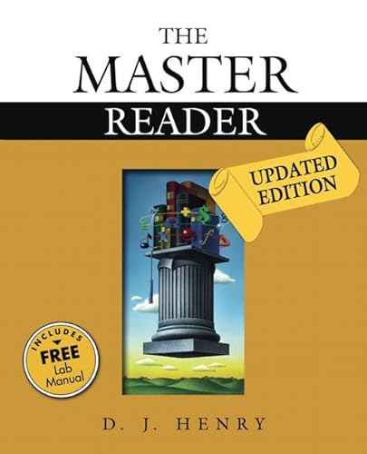 Stock image for The Master Reader + Lab Manual for sale by HPB-Red