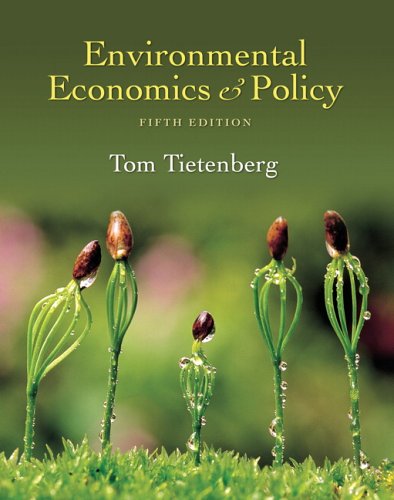 9780321348906: Environmental Economics and Policy
