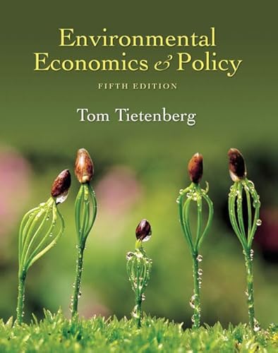 9780321348906: Environmental Economics And Policy