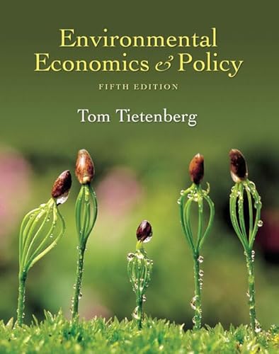 Stock image for Environmental Economics and Policy for sale by Better World Books