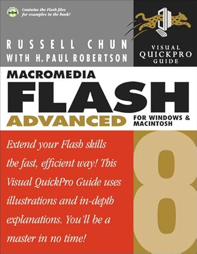 Beispielbild fr Macromedia Flash 8 Advanced for Windows and Macintosh: Visual QuickPro Guide zum Verkauf von WorldofBooks