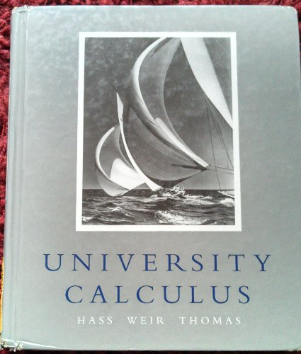 9780321350145: University Calculus