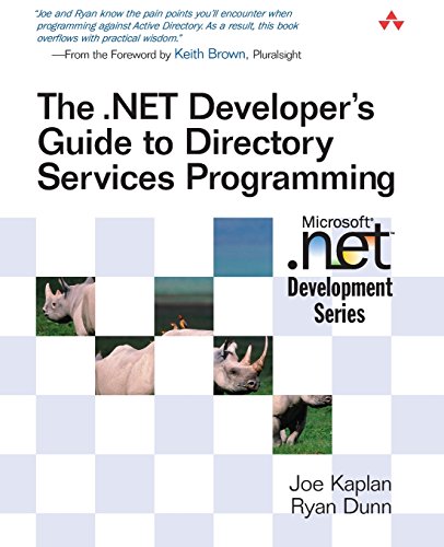 9780321350176: The .Net Developer's Guide to Directory Services Programming