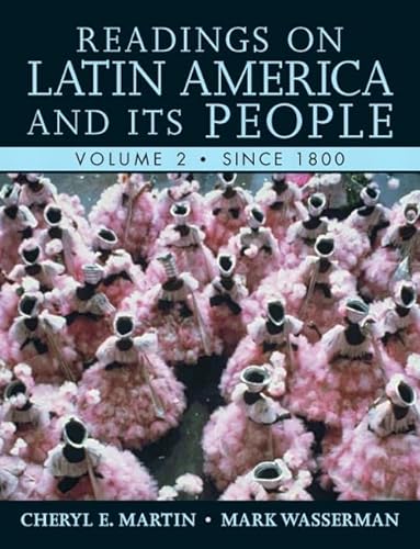 Stock image for Readings on Latin America and its People, Volume 2 (Since 1800) for sale by HPB-Red