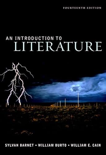 9780321356017: An Introduction to Literature: Fiction, Poetry, And Drama