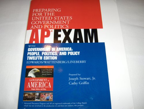 Beispielbild fr Ap Exam Test Government in America,Twelfth Edition zum Verkauf von Once Upon A Time Books