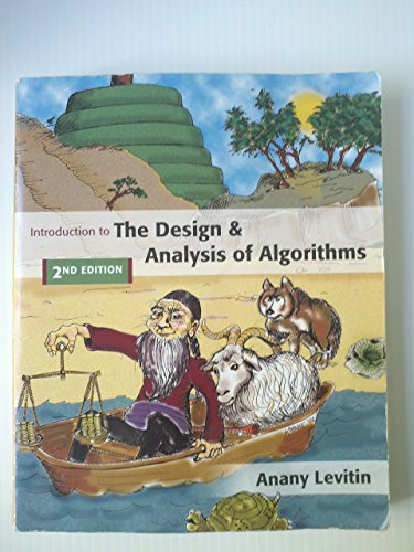 Stock image for Introduction to the Design and Analysis of Algorithms (2nd Edition) for sale by SecondSale