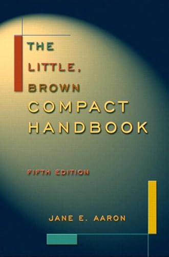 Stock image for "The Little, Brown Compact Handbook (with MyCompLab) (5th Edition)" for sale by Hawking Books