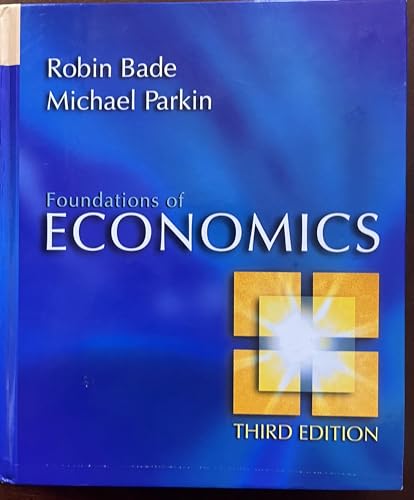 9780321365057: Foundations of Economics