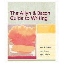 A & B Guide to Writing and My Com (9780321367525) by John D. Ramage; John C. Bean; June Johnson